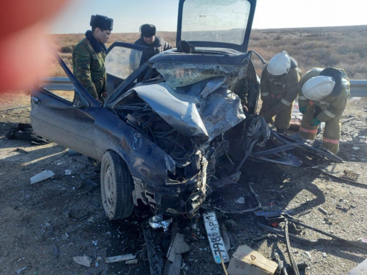 Погибли четыре человека: ДТП произошло в Кызылординской области