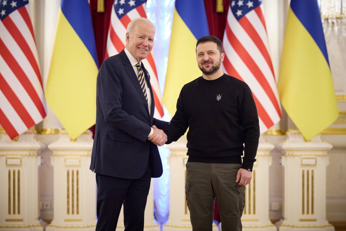 Президент США Джо Байден прибыл в Киев