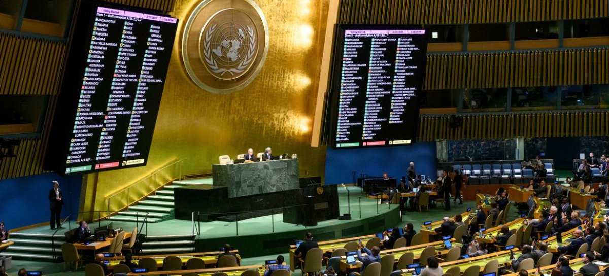 Казахстан воздержался от голосования в ООН за вывод войск России из Украины
