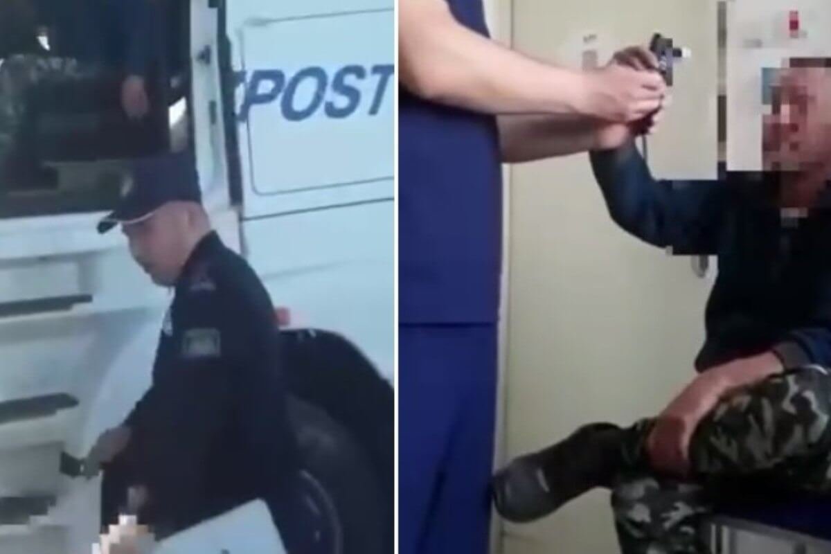 Пьяного водителя "Казпочты" задержали в Кызылорде