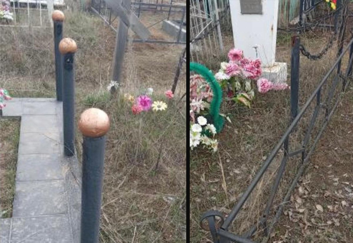На кладбище в Уральске завелись воры
