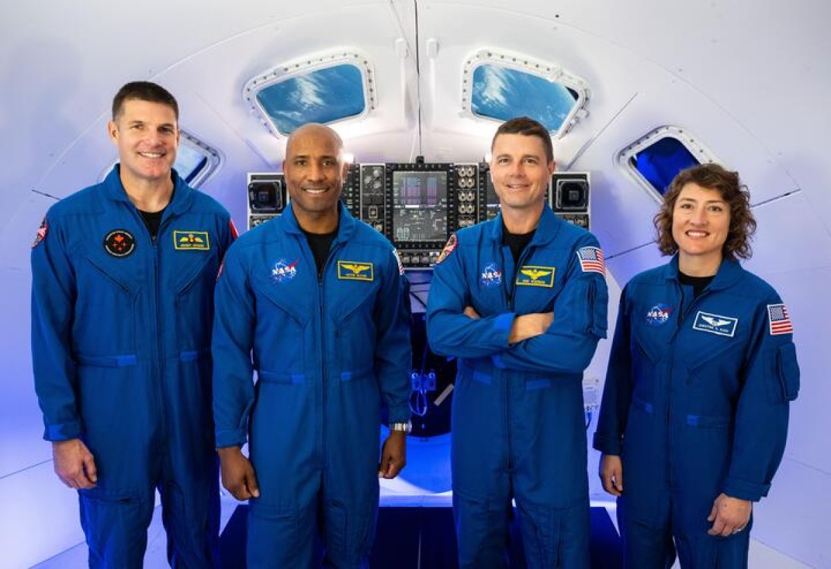 NASA объявило имена участников первой пилотируемой миссии "Артемида" к Луне