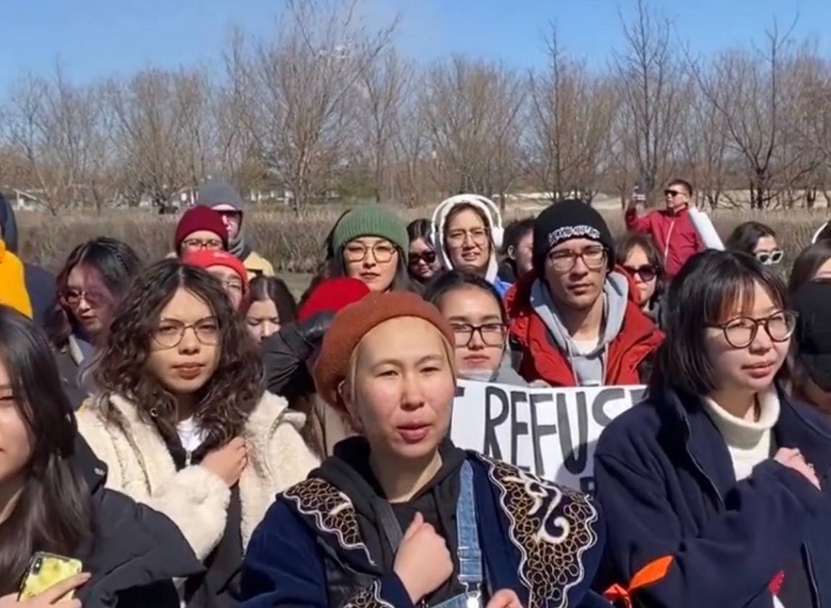 Митинг в Астане: феминистки заявили о гендерном неравенстве во власти