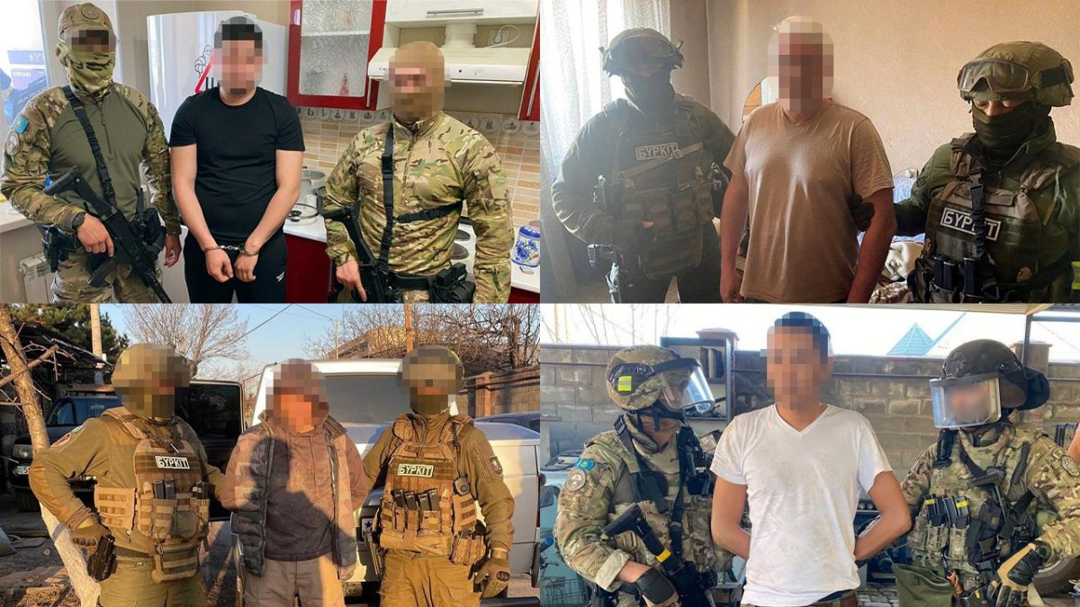 Операция КНБ в Астане, Алматы и шести областях: задержаны 23 члена ОПГ