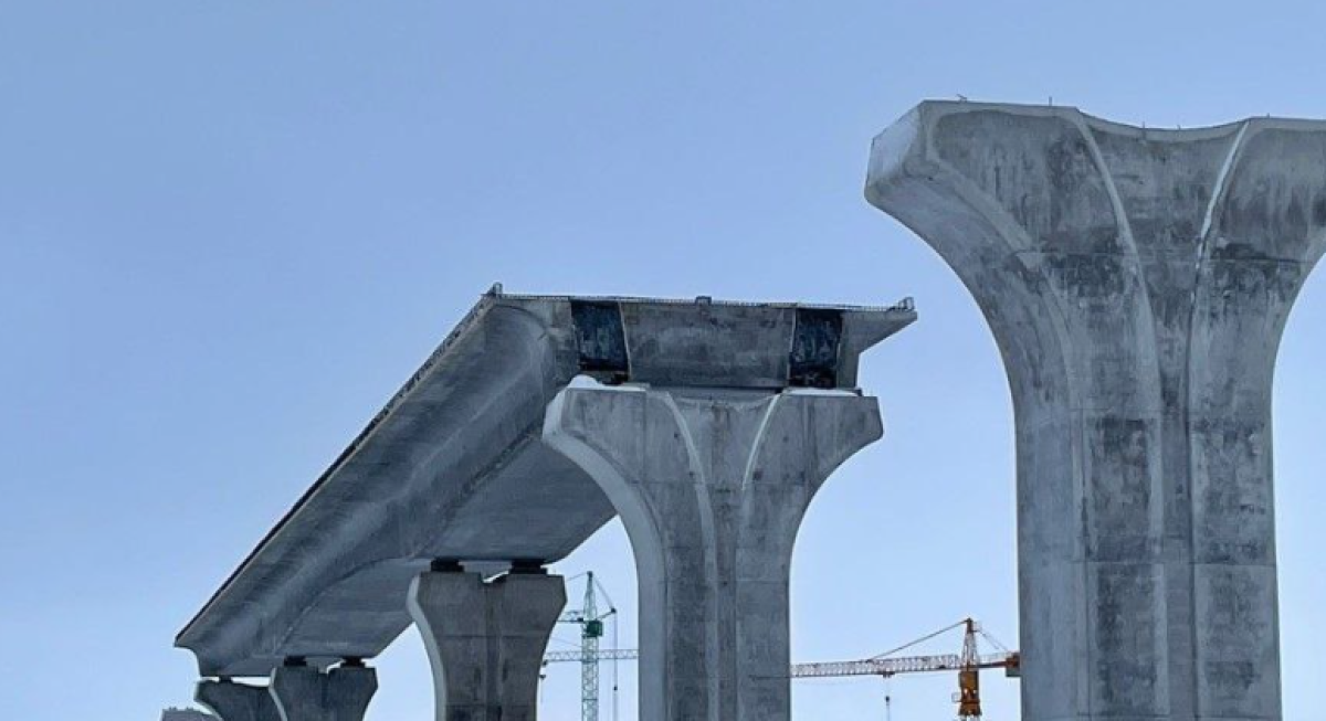 LRT в Астане собираются достроить за два года