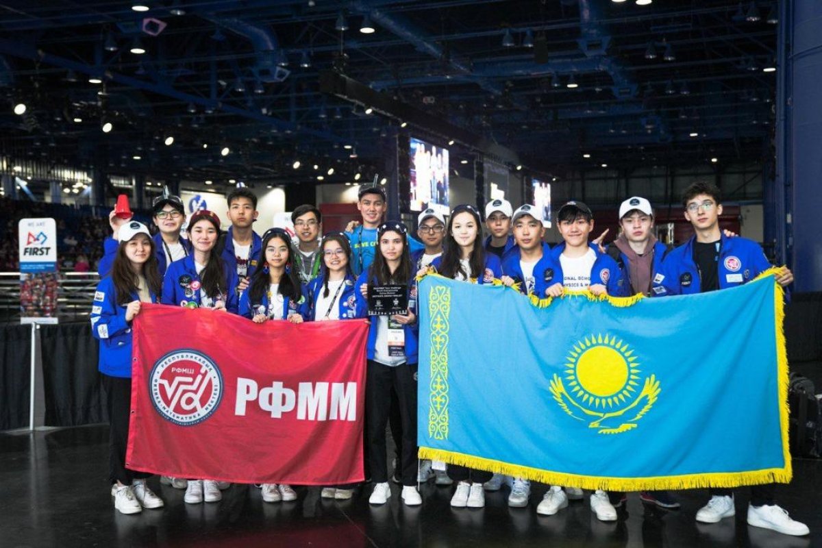 Школьники из Казахстана завоеватели три награды на чемпионате по робототехнике в США