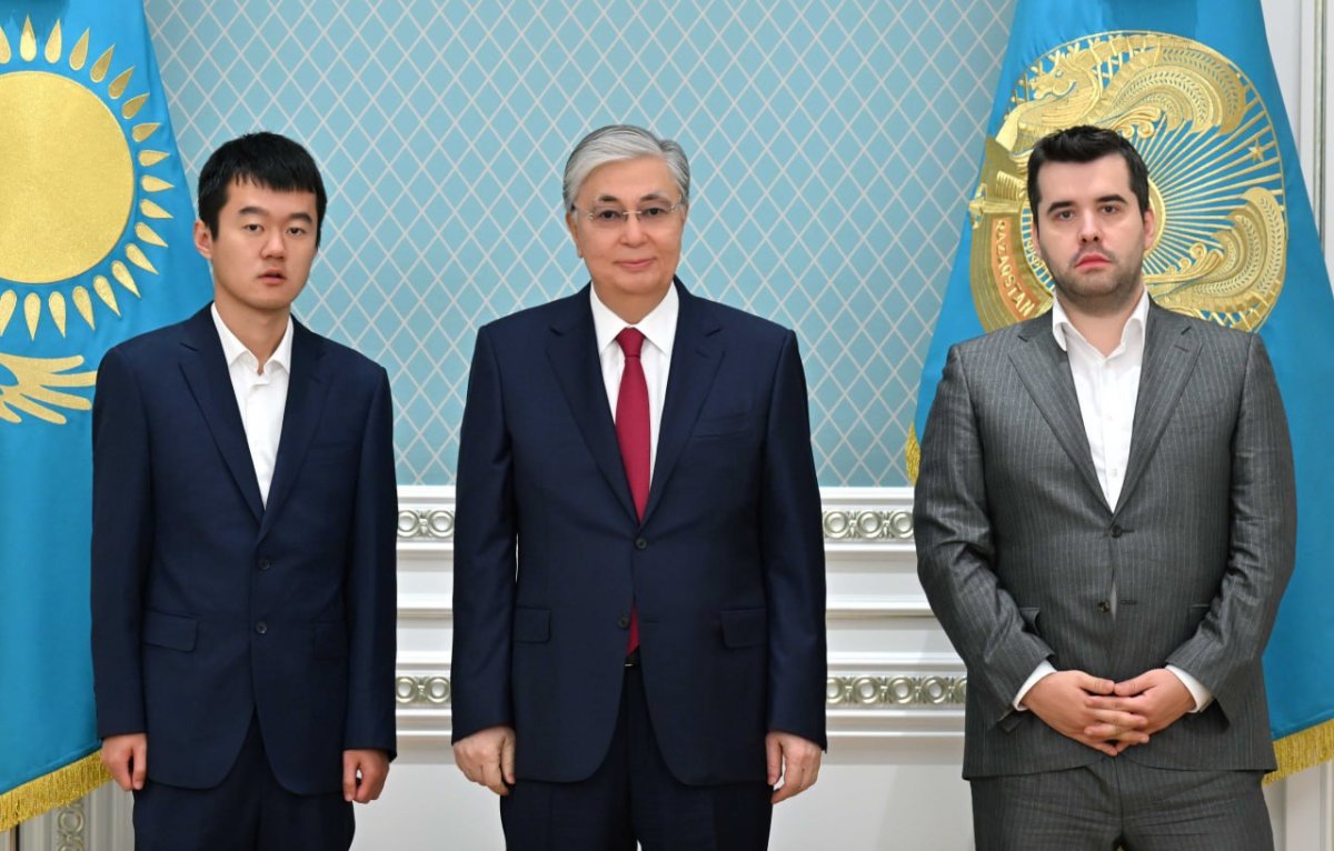 Токаев принял представителей мировой шахматной элиты