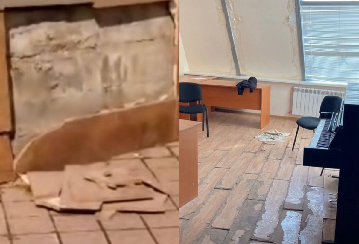 "Бардак и позор": шокирующее состояние здания КазНУИ возмутило Казнет