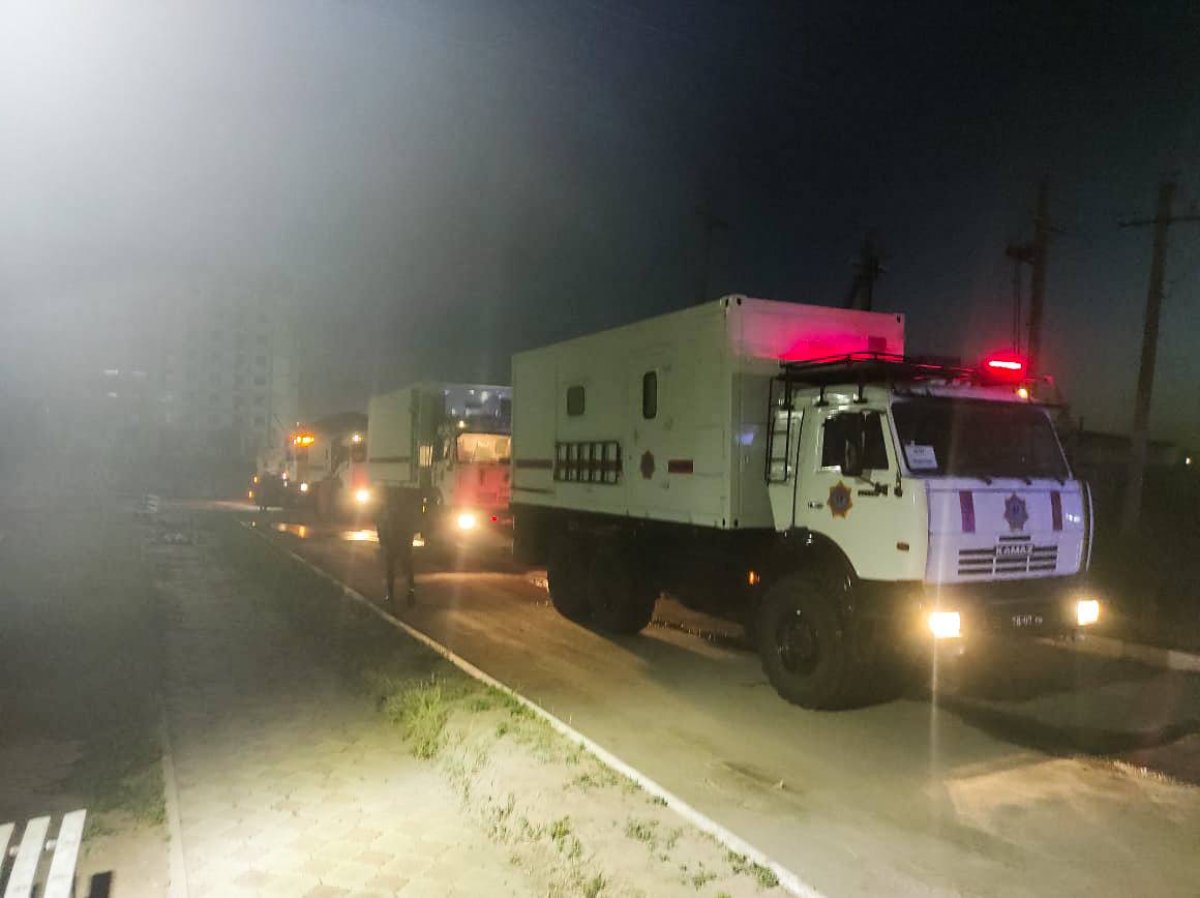 На место пожара в область Абай направили военных из других регионов