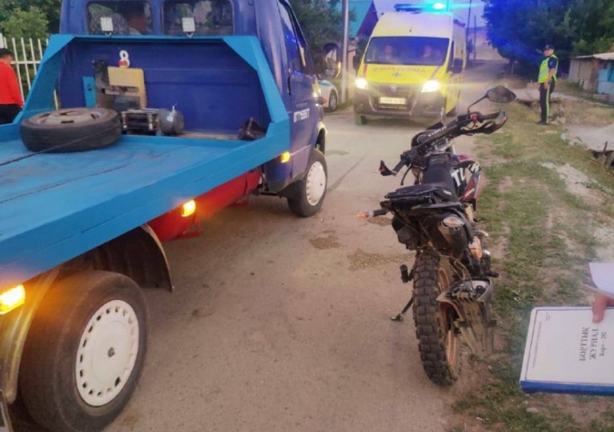 В Жетысу мотоциклист насмерть сбил ребенка