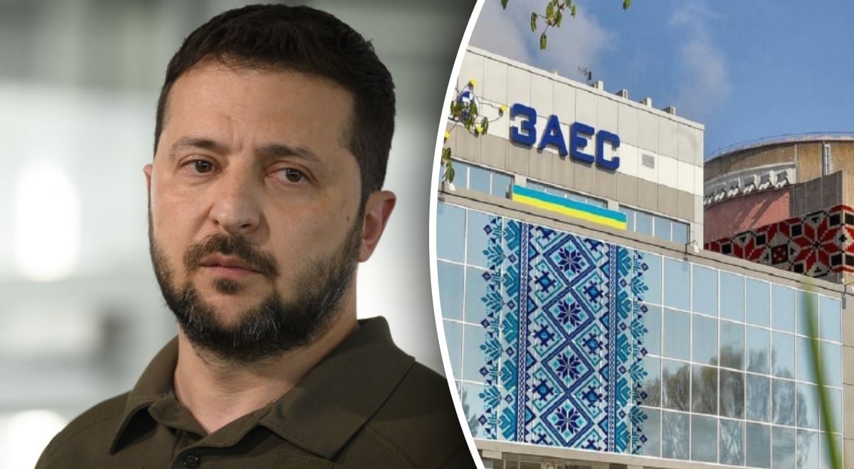На Запорожской АЭС появились предметы, похожие на взрывчатку - Зеленский