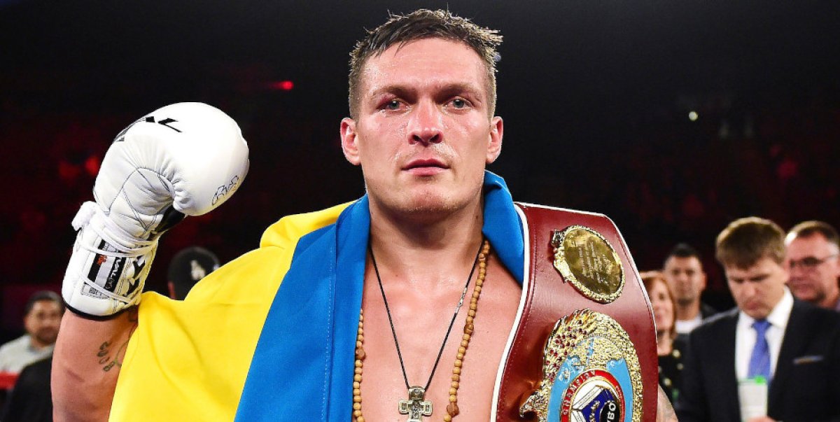 Боксер Усик намерен стать президентом Украины