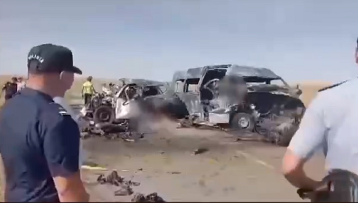 9 человек погибли в аварии в Туркестанской области