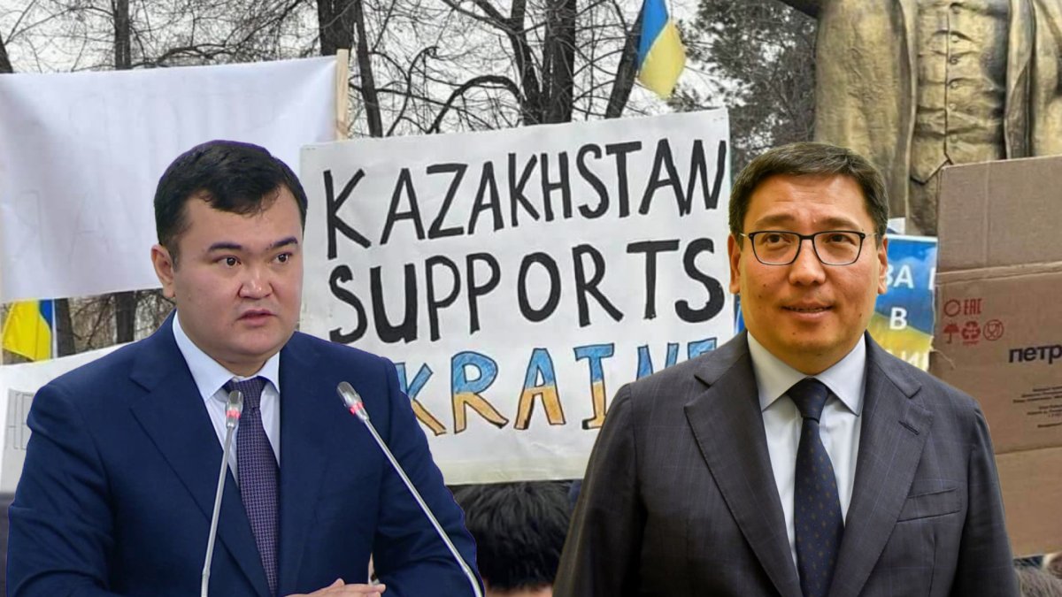 Акиматы Астаны и Алматы запретили митинги в поддержку Украины на весь август