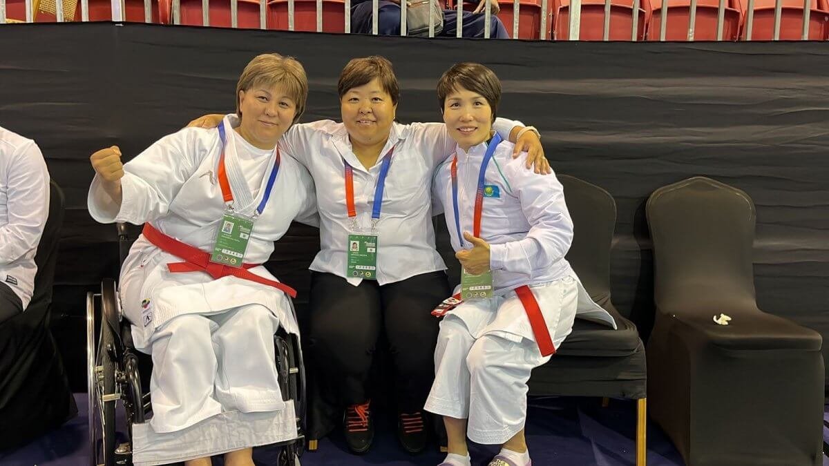 Казахстанцы завоевали несколько медалей на чемпионате Азии по паракаратэ