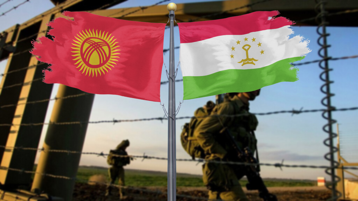На кыргызско-таджикской границе произошел конфликт