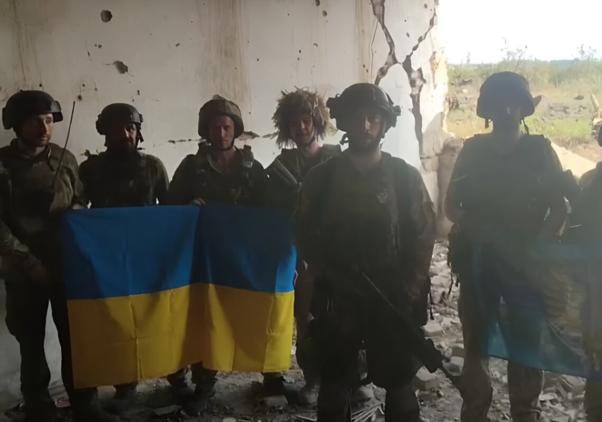 Украинские военные освободили село в Донецкой области