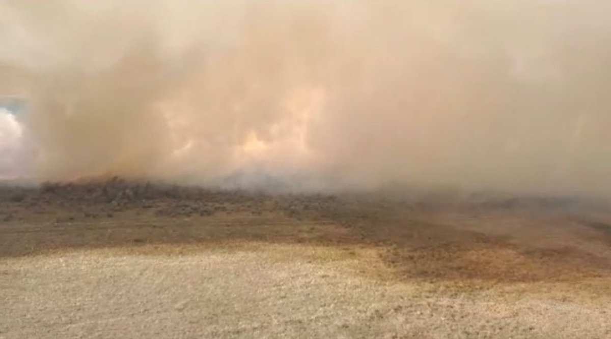 В Костанайской области разгорелось сразу несколько пожаров