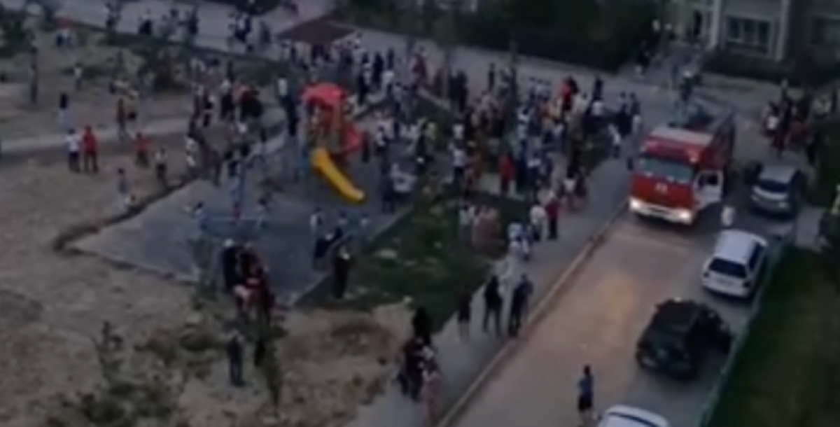 В ЖК «Аккент» в Алматы снова произошел пожар