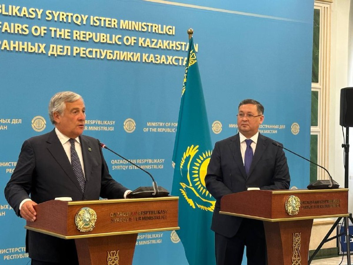 Уважаем позицию Казахстана по Украине и Афганистану - глава МИД Италии