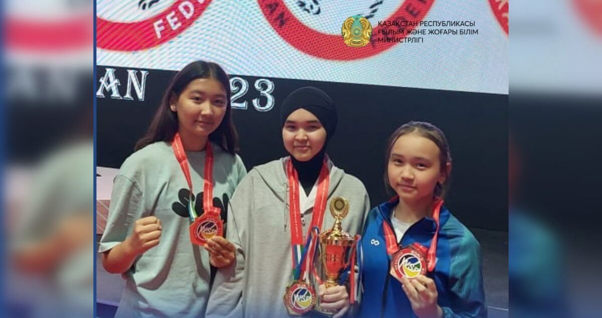 Казахстанская студентка завоевала бронзу чемпионата мира по каратэ