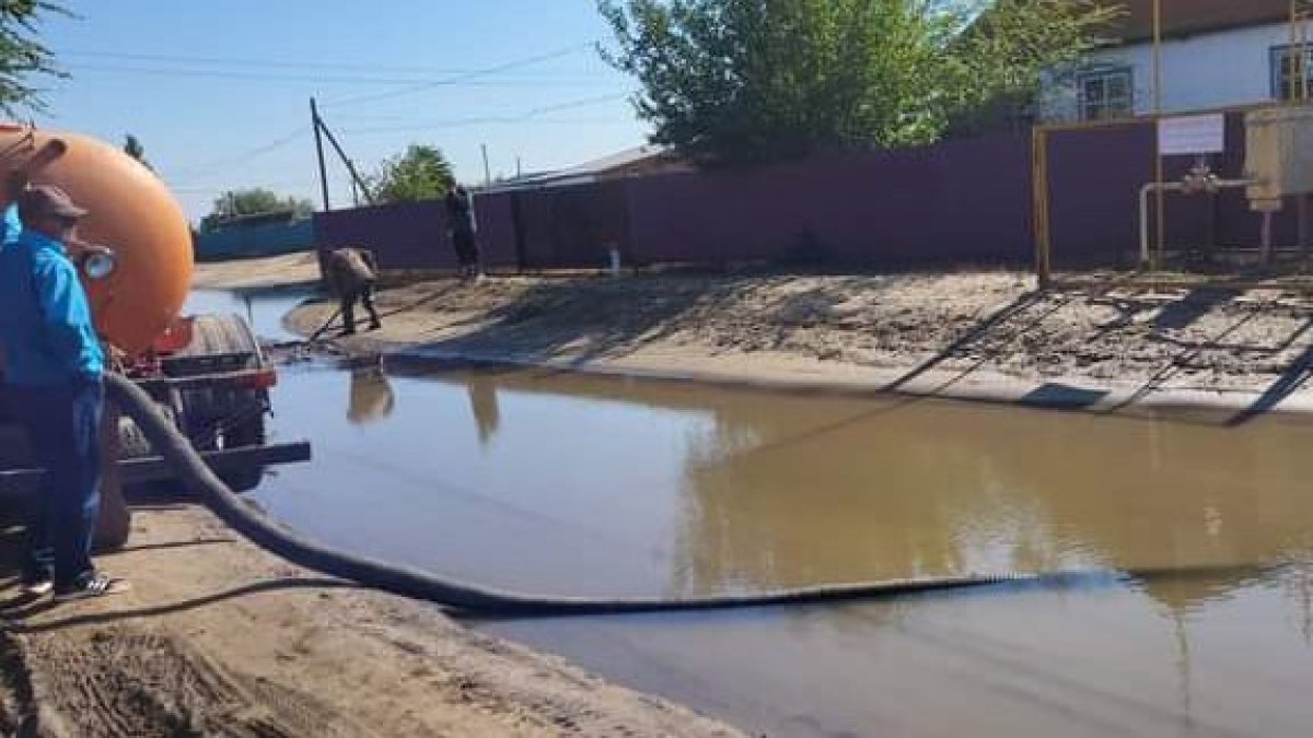 В Атырауской области затопило села