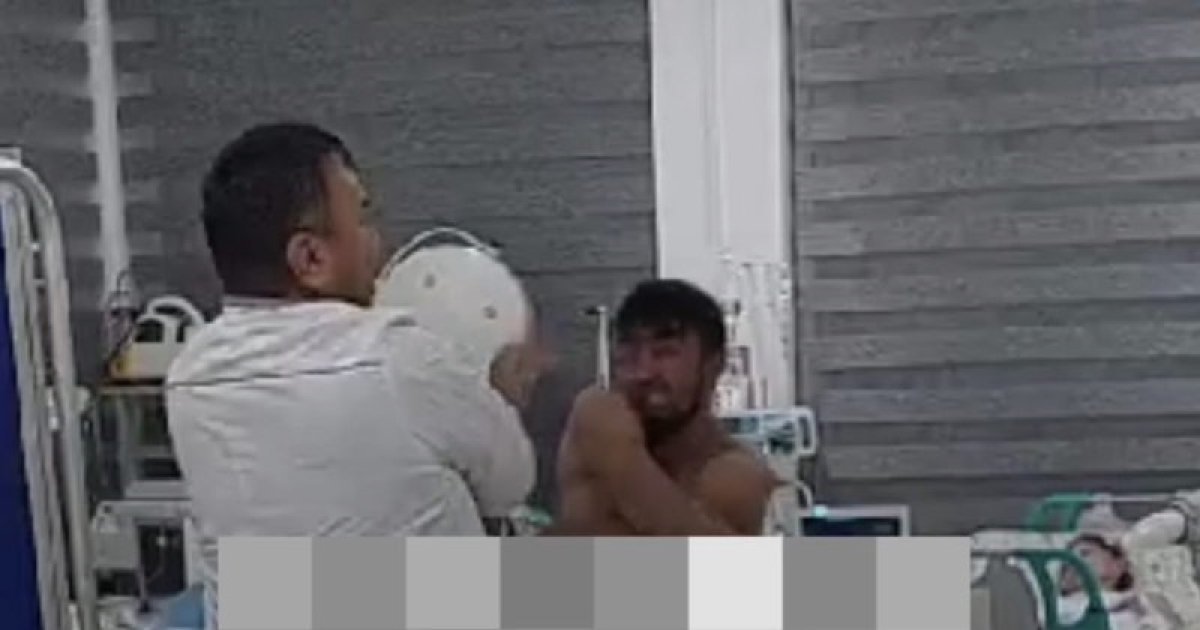 В больнице Шымкента пациент набросился с кулаками на врачей