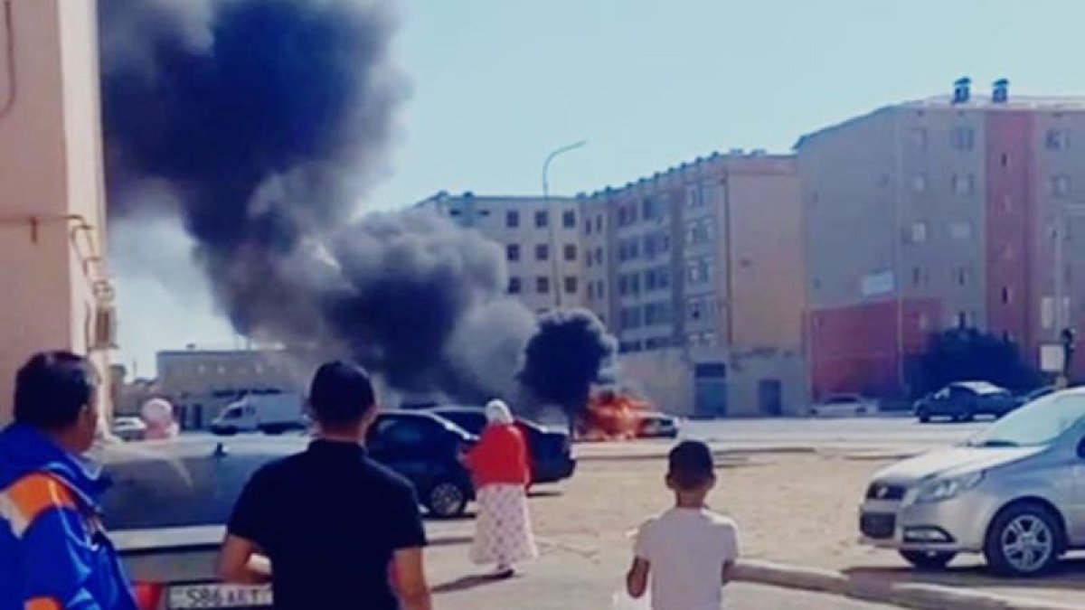 Несколько громких хлопков прозвучали в Актау