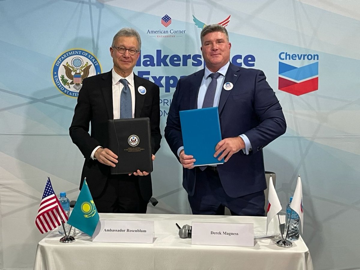 Зачем нам makerspace, или Что продвигают Chevron и дипмиссия США в Казахстане