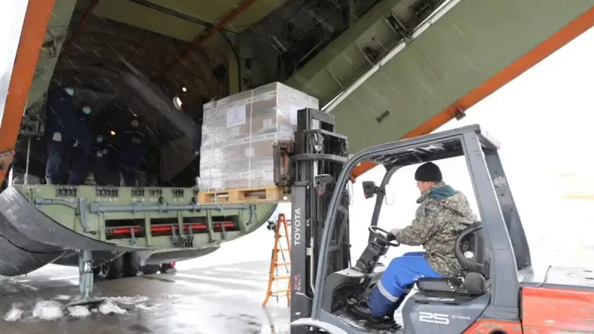 Казахстан направил гуманитарную помощь Палестине