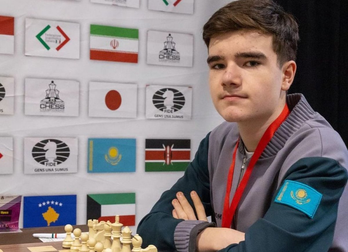 Шахматист из Актау в 13 лет стал чемпионом Азии