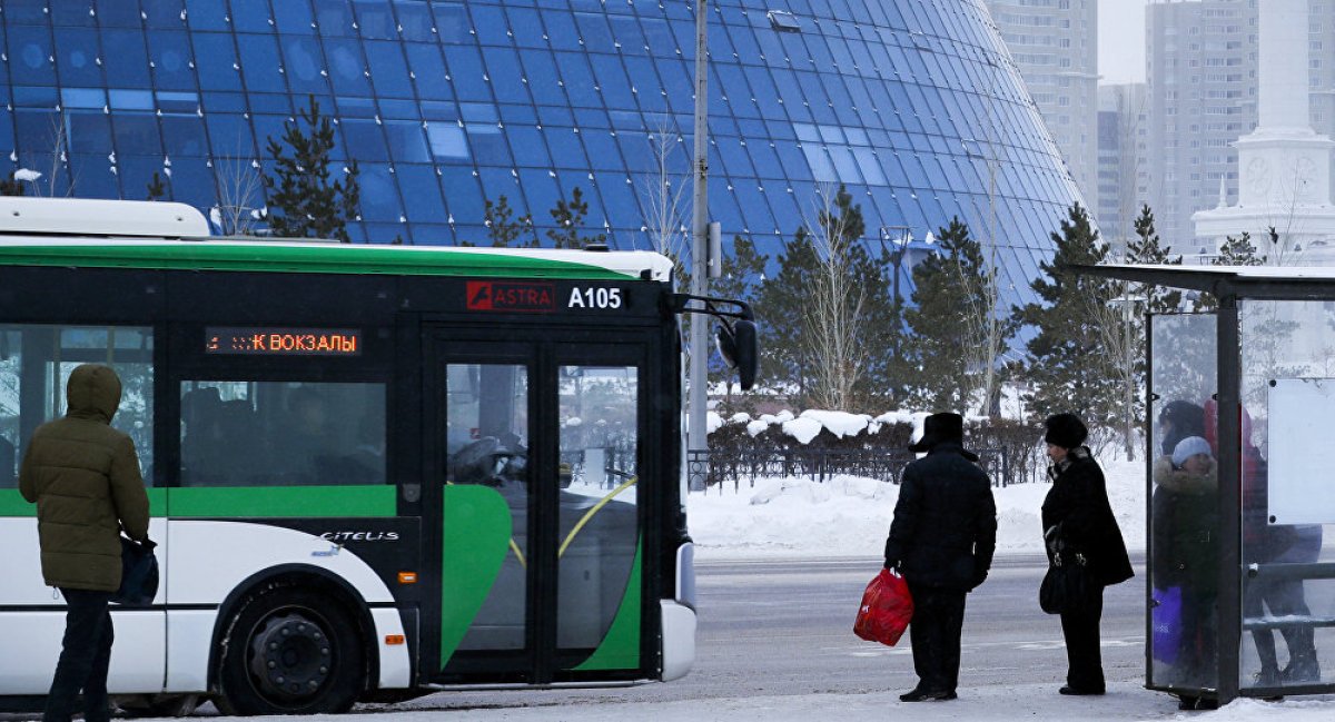 Некоторые автобусы Астаны поменяли движение