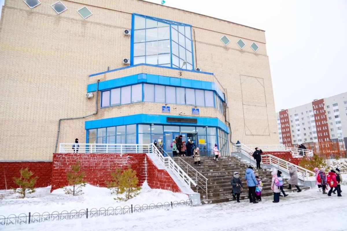 Новую школу открыли в Астане