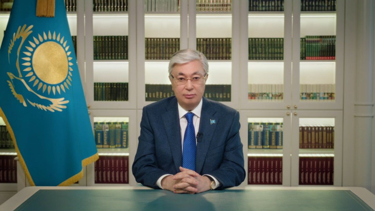 Что сказал Токаев в новогоднем поздравлении