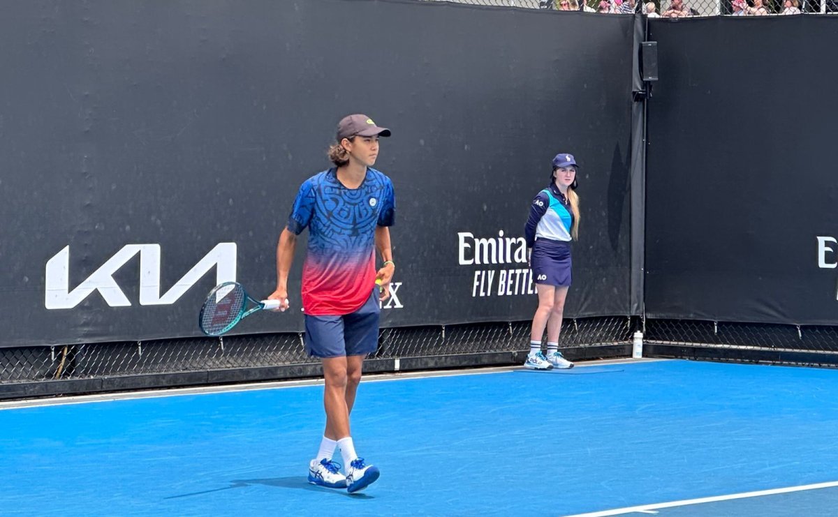 16-летний казахстанец произвёл фурор на турнире Australian Open Juniors
