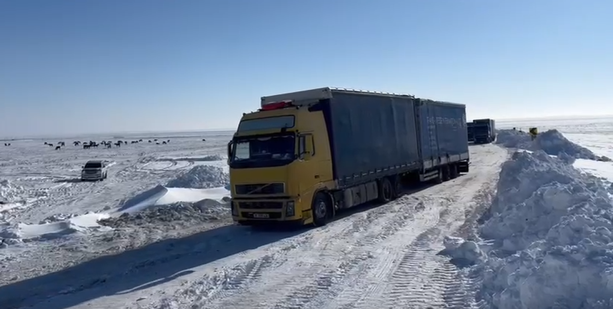 Движение по трассе Самара – Шымкент открыли в Актюбинской области