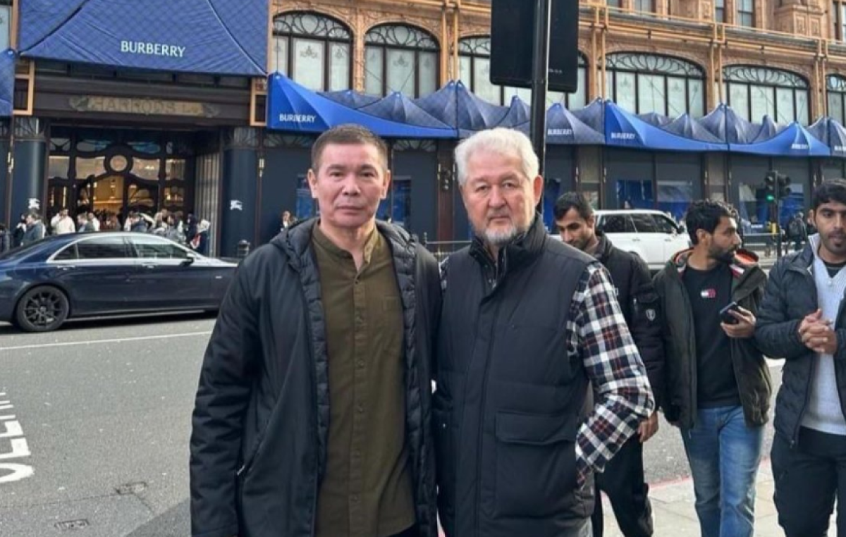 Бергей Рыскалиев и Аслан Мусин замечены в Лондоне