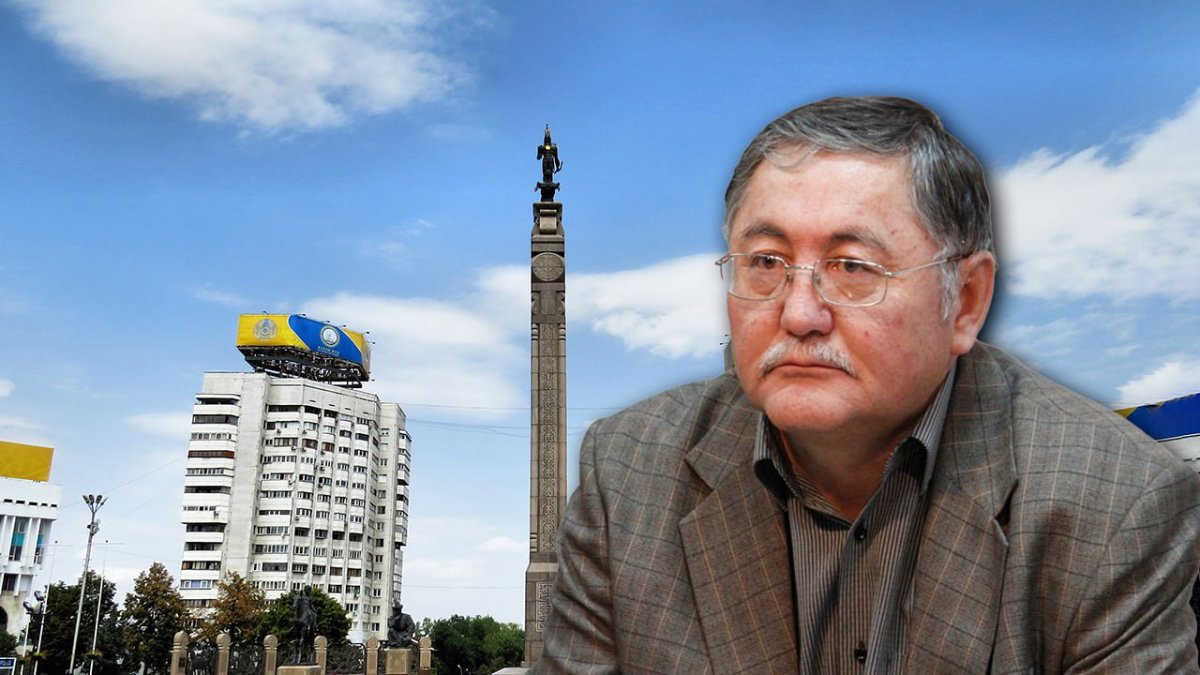Что хотел сказать Рысбек Сарсенбайулы у Монумента Независимости в Алматы
