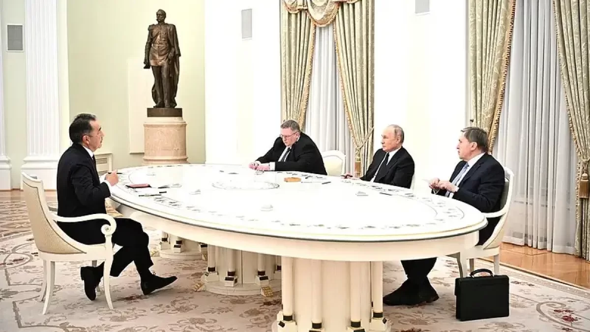 О чем Сагинтаев говорил с Путиным