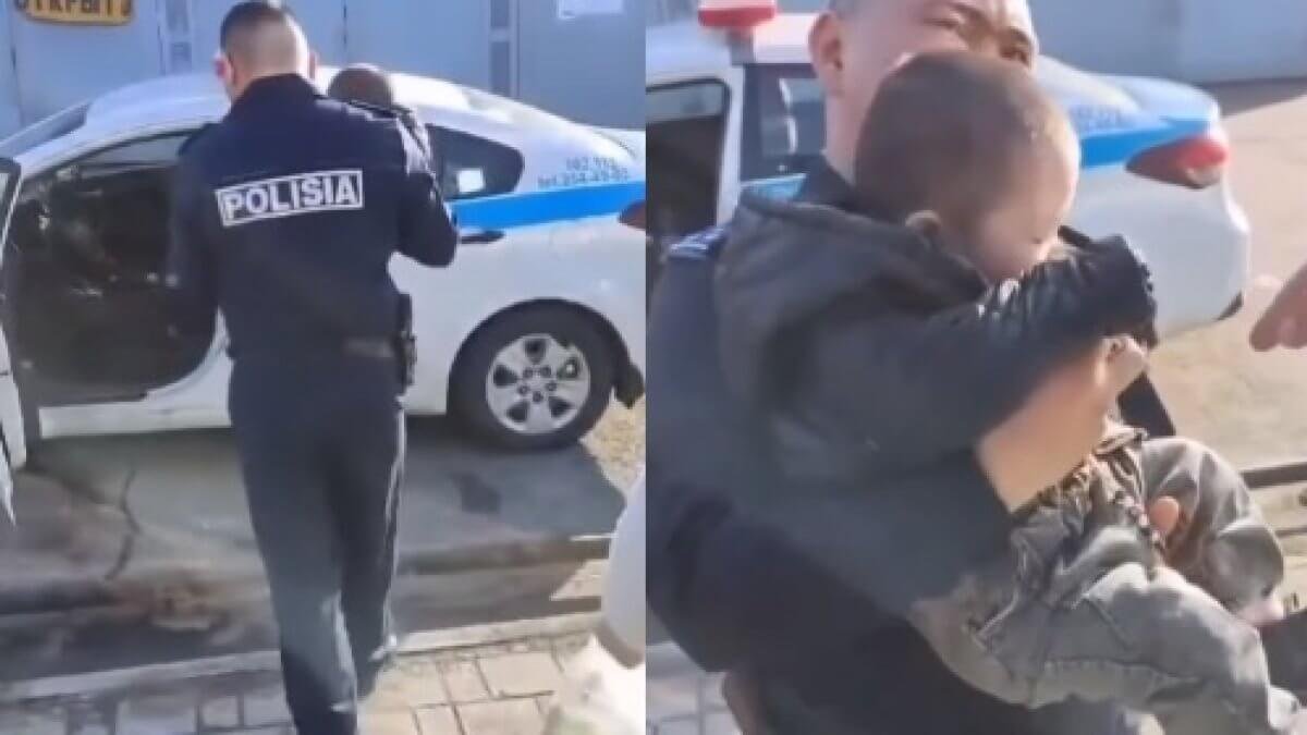 В Алматы малыша забыли в автобусе