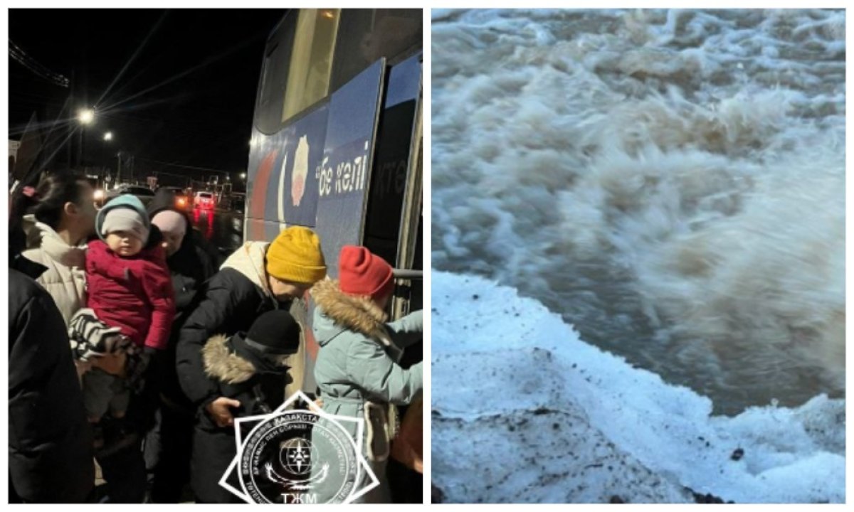 В селе Коянды продолжают откачивать воду после митинга