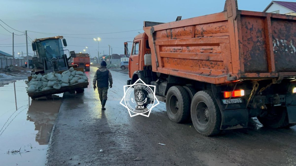 В селе под Астаной произошли подтопления