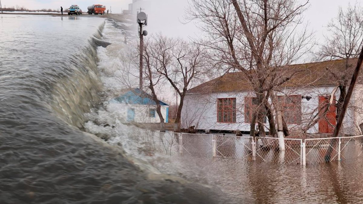 Уровень воды в Уральске превысил опасную отметку