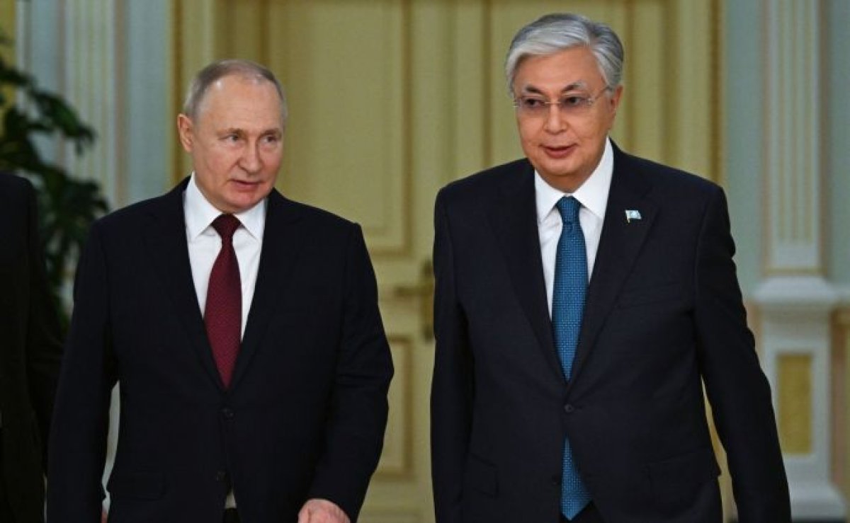 Путин поздравил Токаева с годовщиной Победы