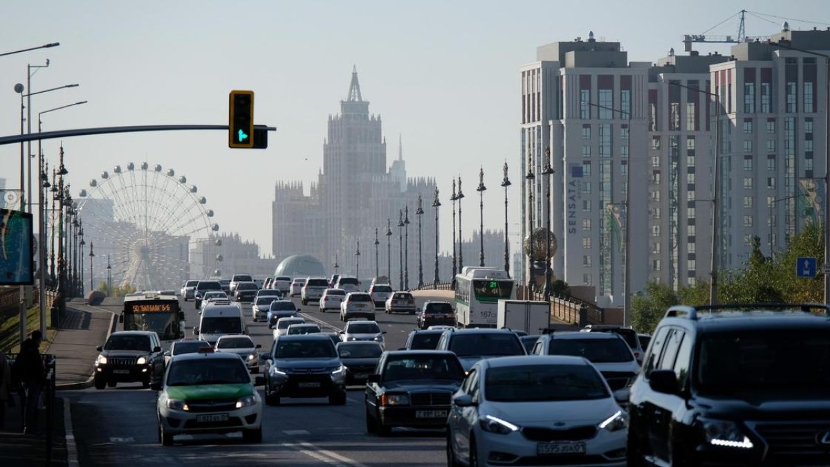 Какие улицы перекрыты для автомобилей в Астане