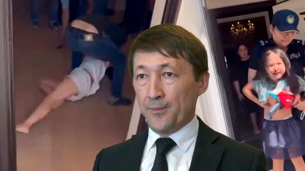 Бил и выселил детей: полиция отреагировала на скандал с братом экс-акима Шымкента