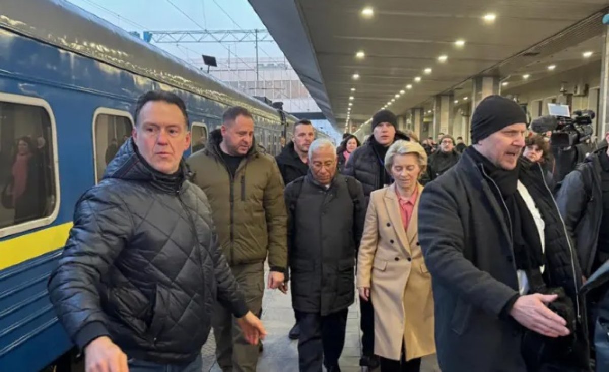 Глава Еврокомиссии Урсула фон дер Ляйен приехала в Киев