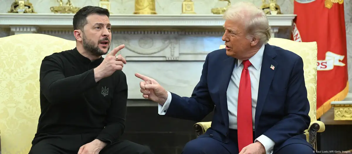 Срочно: Трамп и Зеленский ругаются в прямом эфире
