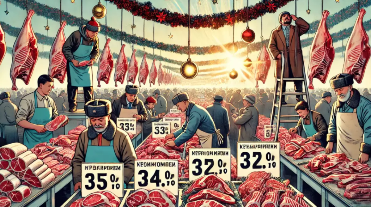 Сколько мяса произвели в Казахстане в 2024 году
