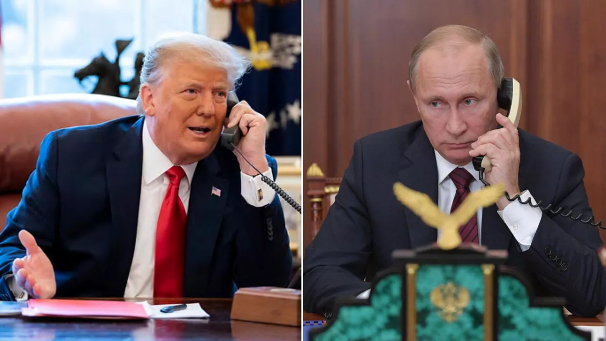 Трамп и Путин обсудили прекращение огня в Украине